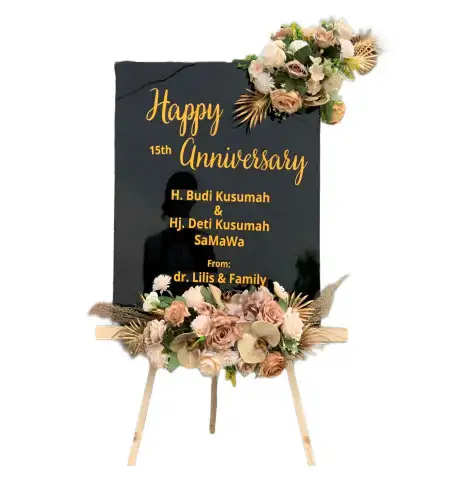 Papan Bunga Akrilik Kapasan